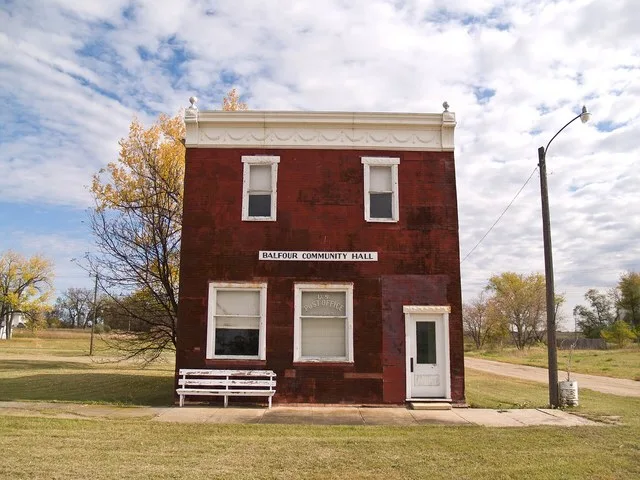 Balfour Community Hall and Post Office Balfour, North Dakota