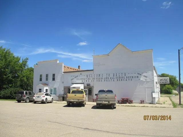 Dance hall in downtown Balta