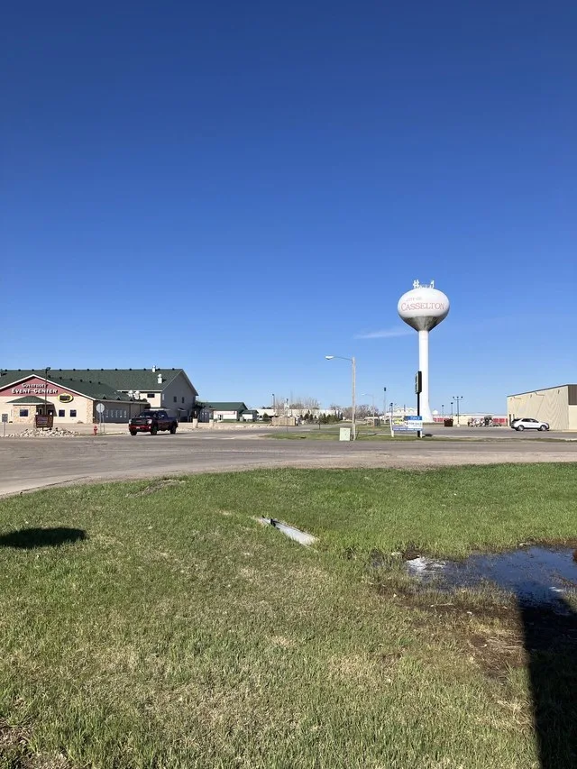Casselton water tower off of Langer ave.