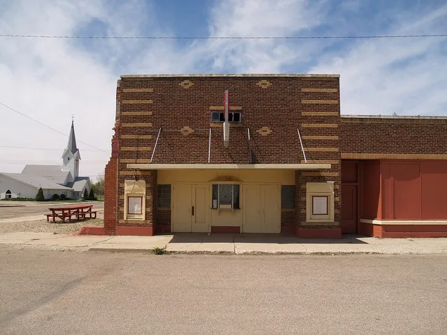 Columbus, North Dakota, former Columbus Theatre