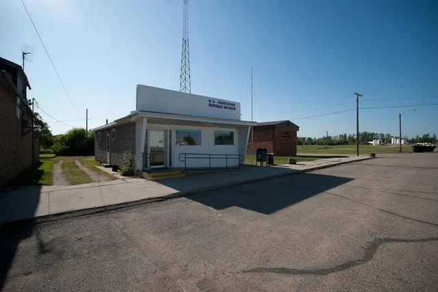 Post office in Fairdale, North Dakota