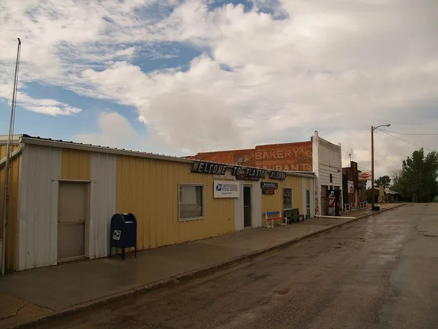 Post office in Flaxton, North Dakota