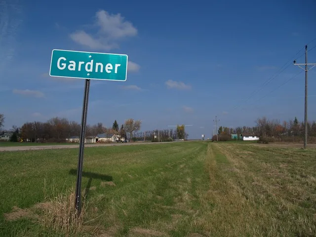 Sign in Gardner, North Dakota