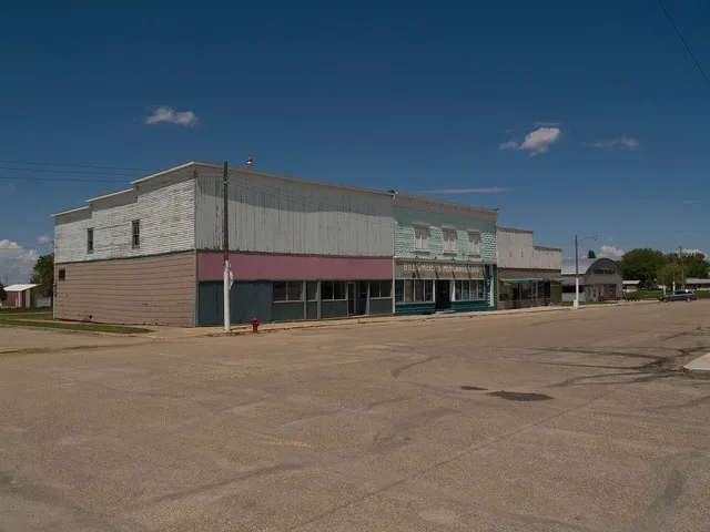 Buildings in Goodrich, North Dakota