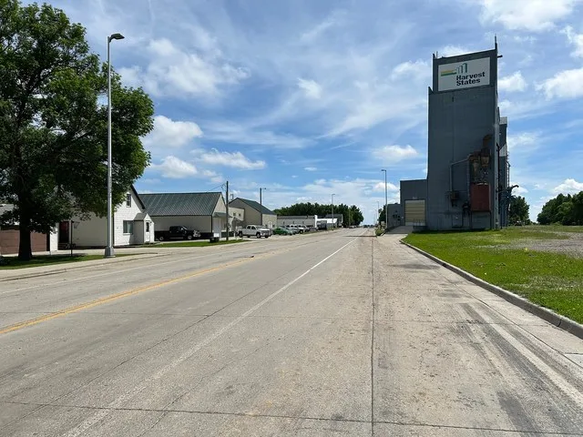 Main Street in Horace, North Dakota, south of West Fargo.