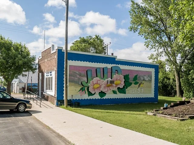 Post office in Jud, North Dakota