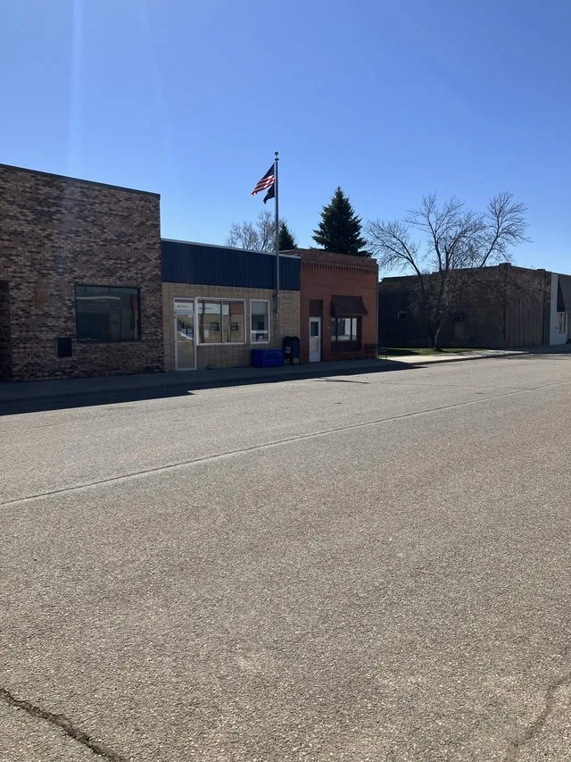 Post office in Litchville, North Dakota.