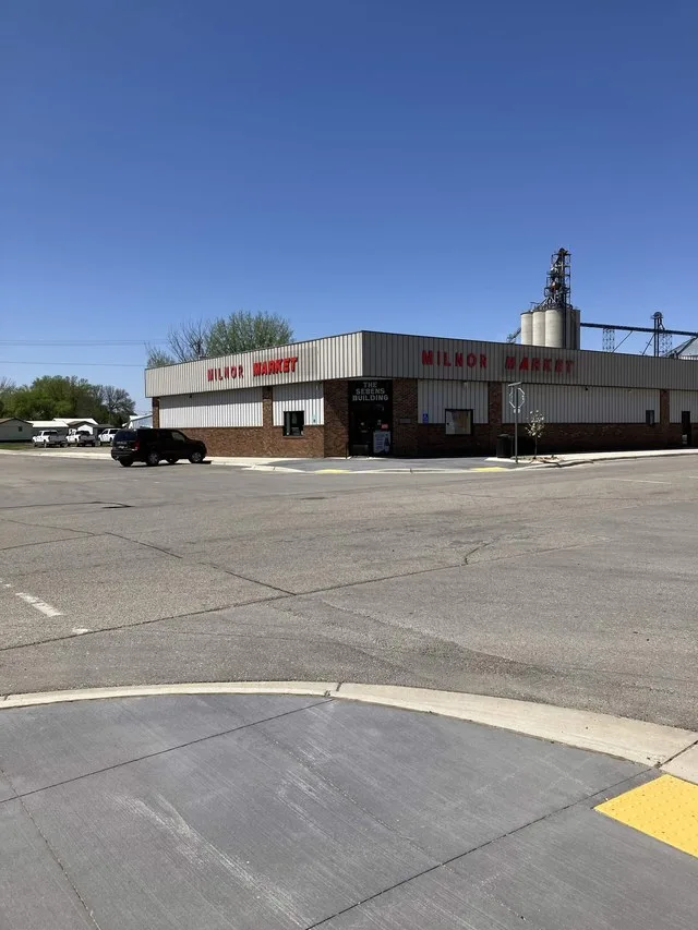 The Sebens Building off of Main Street in Milnor.