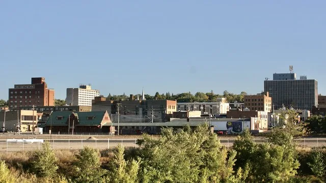 Downtown Minot, North Dakota