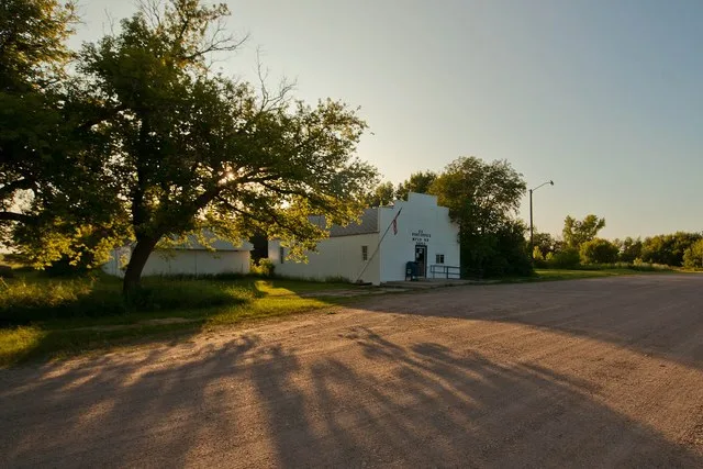 Post office in Mylo, North Dakota.