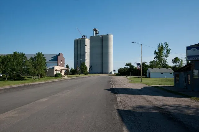 Grain Elevator in Nekoma, North Dakota