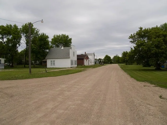 Street in Nome, North Dakota