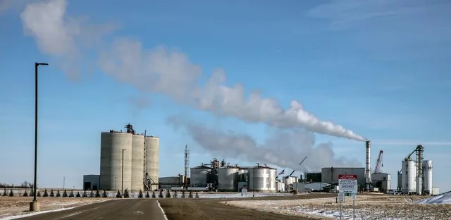 corn-processing plant Richardton, North Dakota