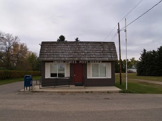 US Post office in Voltaire North Dakota