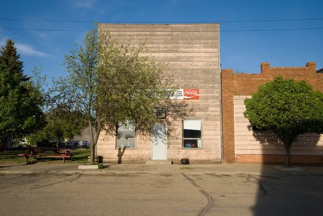 Cafe in Wildrose, North Dakota