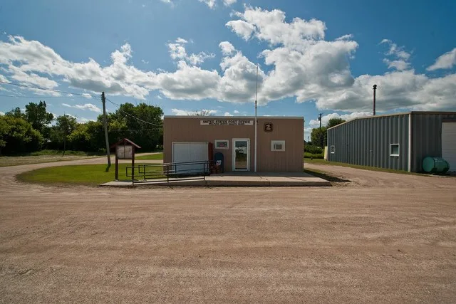 Post office in Wolford, North Dakota