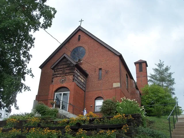 St. Joseph Catholic Church at 333 North Main St., Amsterdam, Ohio .