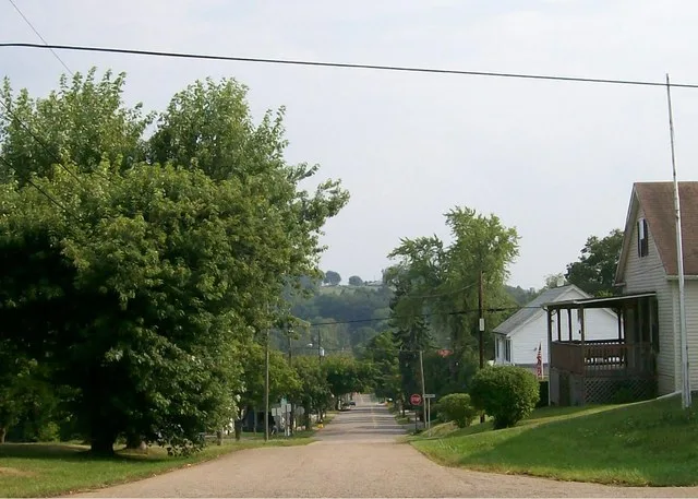 The Belmont Historic District as viewed from SR 147