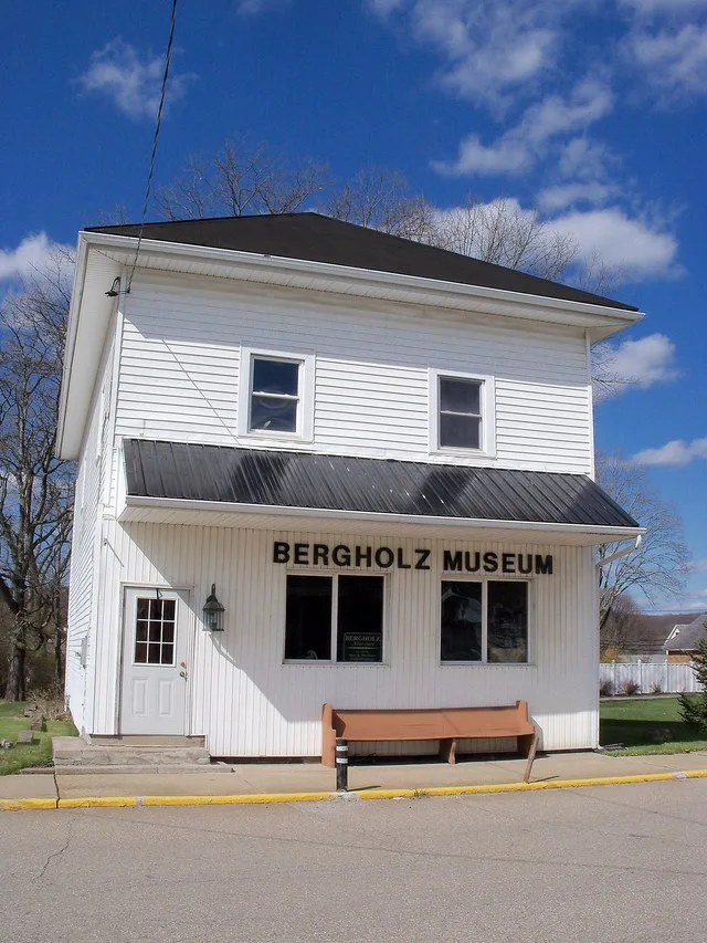 The town museum in Bergholz, Ohio