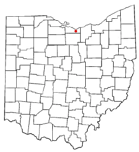 Map of Berlin Heights.
