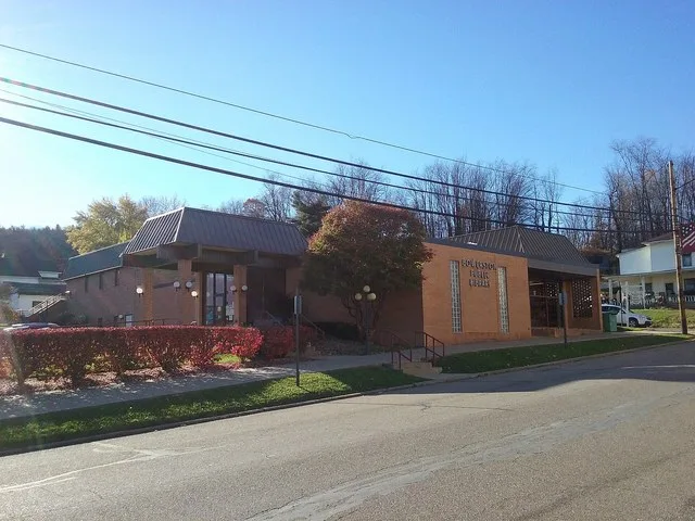 Public lending library in Bowerston, Ohio on Main Street