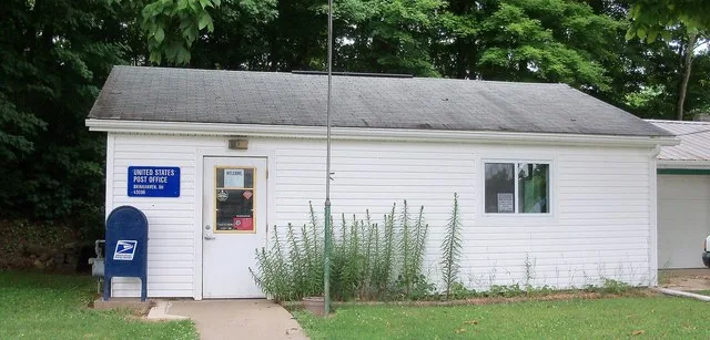 Brinkhaven, Ohio Post Office in Gann, Ohio