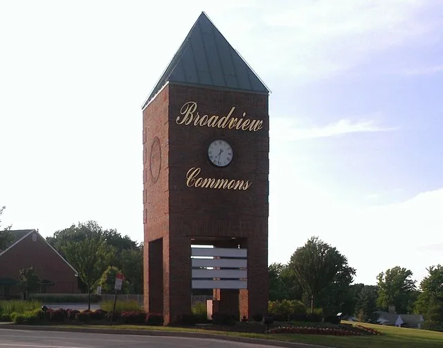 Broadview Commons Shopping Center in Broadview Heights, Ohio, June 2014