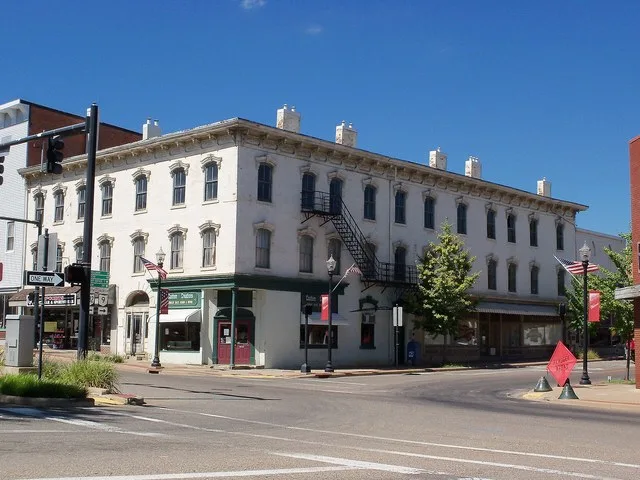 Van Horn Building, a building on the National Register of Historic Places in Carroll County, Ohio .