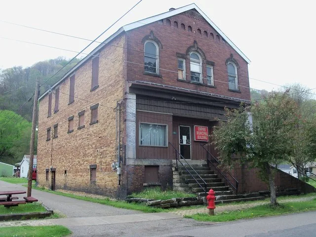 Empire, Ohio is a village in Jefferson County, Ohio . This is town hall.