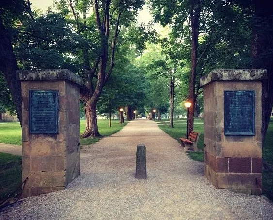 Middle Path at Kenyon College