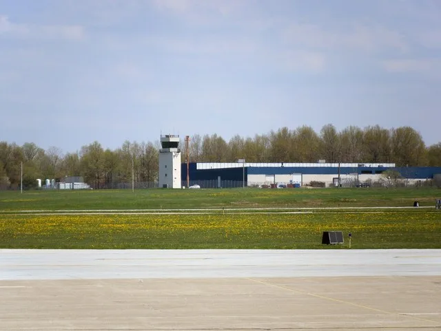 Air Traffic Control Tower at Cuyahoga County Airport