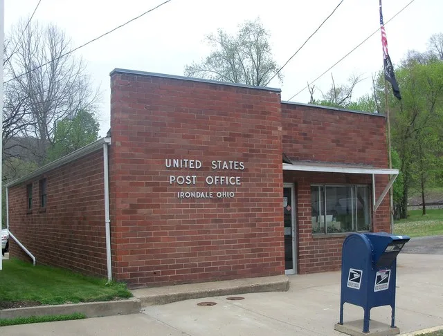 Irondale, Ohio Post Office, near the banks of North Fork Yellow Creek