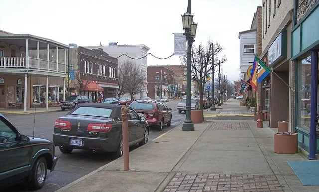 West Main Street in w:Logan, Ohio