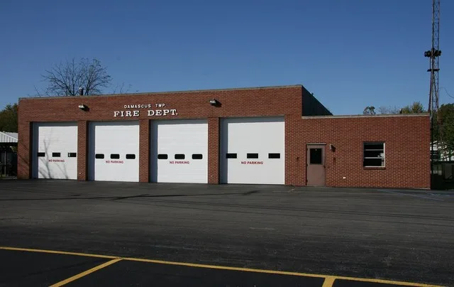 Damascus Township fire department located in McClure, Ohio