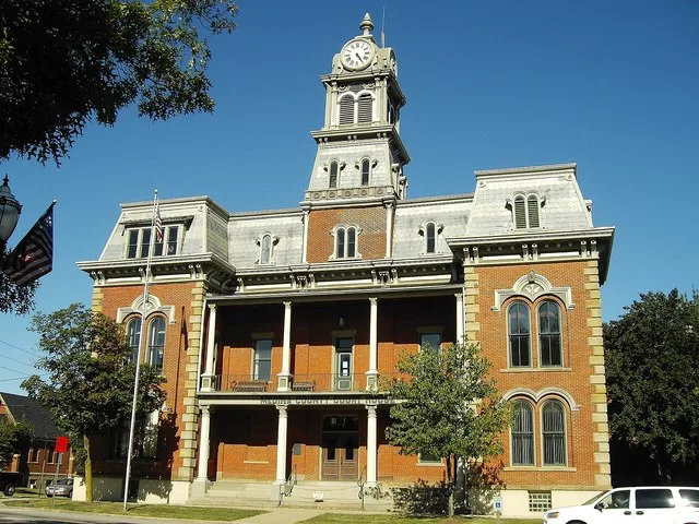 The county courthouse of Medina County, Ohio.