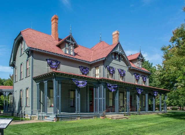 house front - James A Garfield National Historic Site