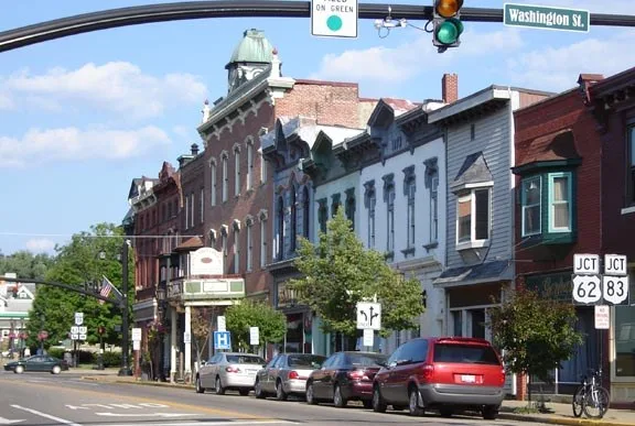 Ohio - Millersburg - State Route 39 looking East. 08-07-08 By:Mike Sharp.