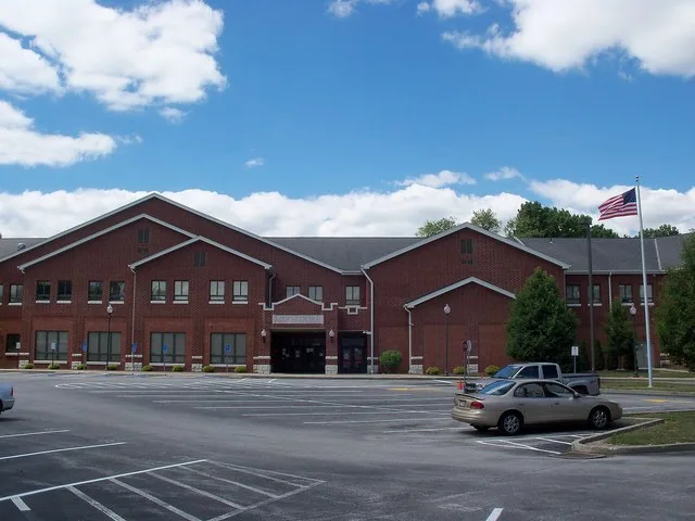 Mogadore High School is located in the Summit County, Ohio portion of Mogadore, Ohio