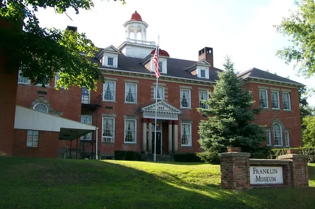 The Franklin College Building (now Museum) in New Athens, Ohio