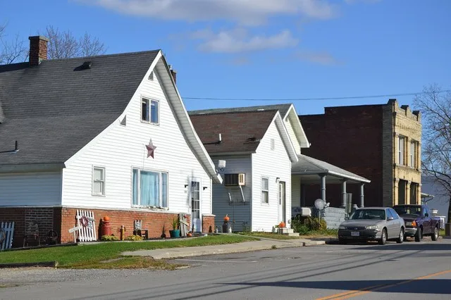 Northern side of Main Street ( State Route 15 ) west of Water Street in Ney , Ohio , United States .