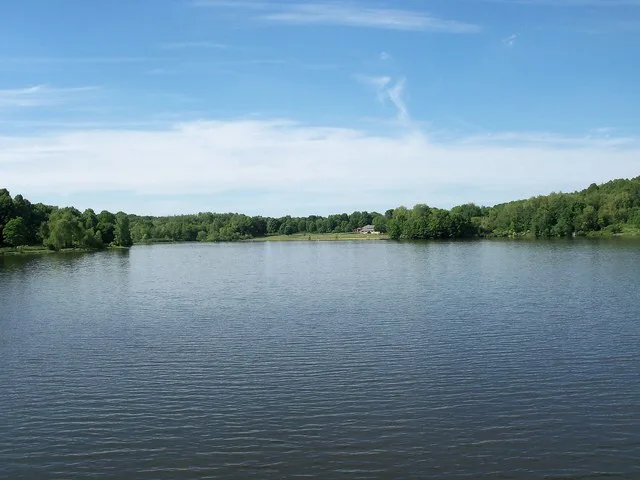 Silver Creek Lake in Silver Creek Metropark in Norton, Ohio https://www.summitmetroparks.org/silver-creek-metro-park.aspx