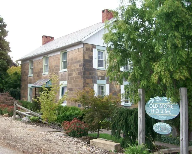 The Ralph Hardesty Stone House in Norwich, Ohio