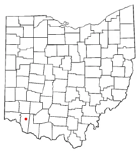 Map of Owensville.