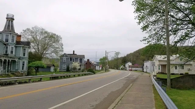 West of Main Street, Rarden, Ohio