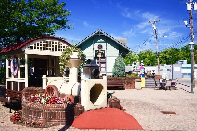 Depot Square in Sharonville, Ohio, United States.
