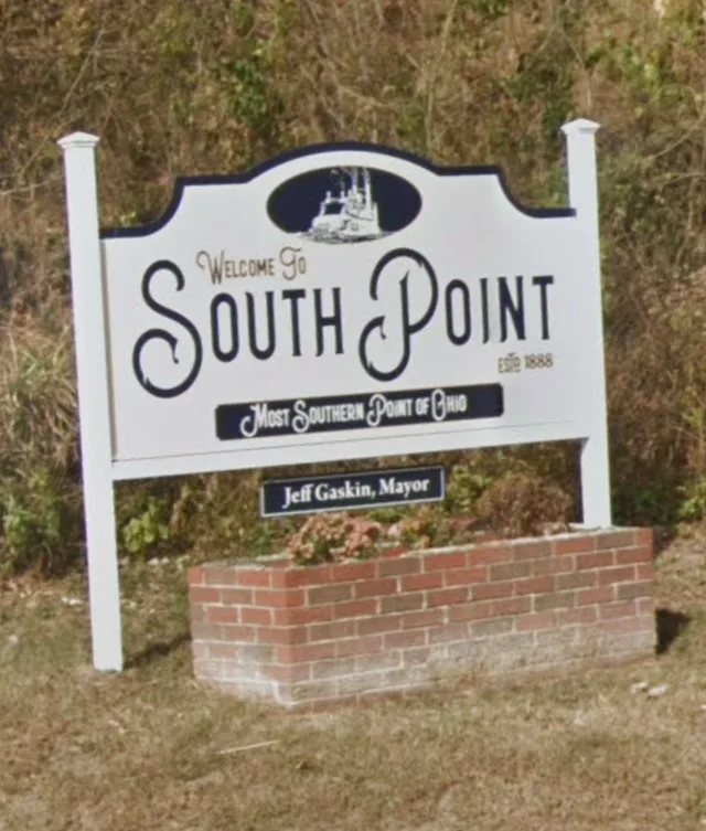 South Point, OH Welcome Sign