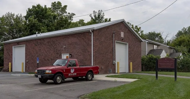 The maintenance facilities for the small village of Urbancrest, Ohio . This building was constructed in 2015.