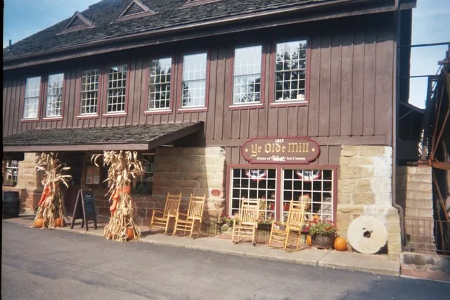 Ye Olde Mill, headquarters of the Velvet Ice Cream Company, in Utica, Ohio