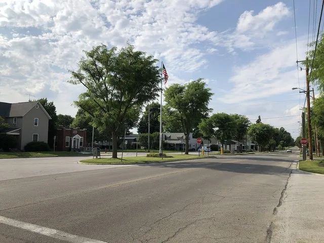 Downtown Van Buren, Ohio.