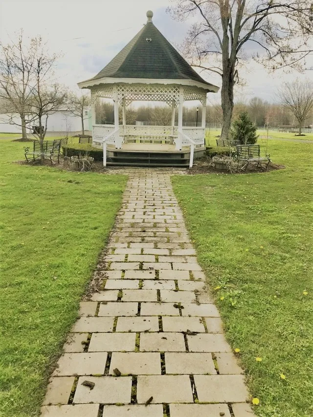 Gazebo on the Village Green.